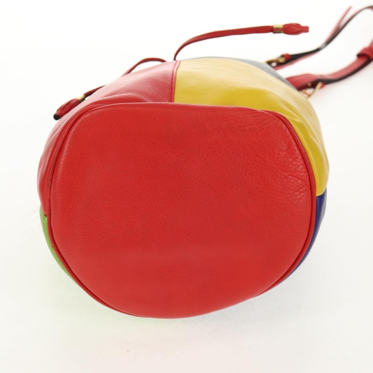 Celine Vintage Bucket Bag Leather, MULTICOLOUR, LEATHER, Shoulder bag