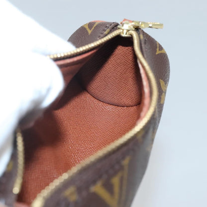 Louis Vuitton Papillon Pochette Monogram Canvas, BROWN, CANVAS, Handbag