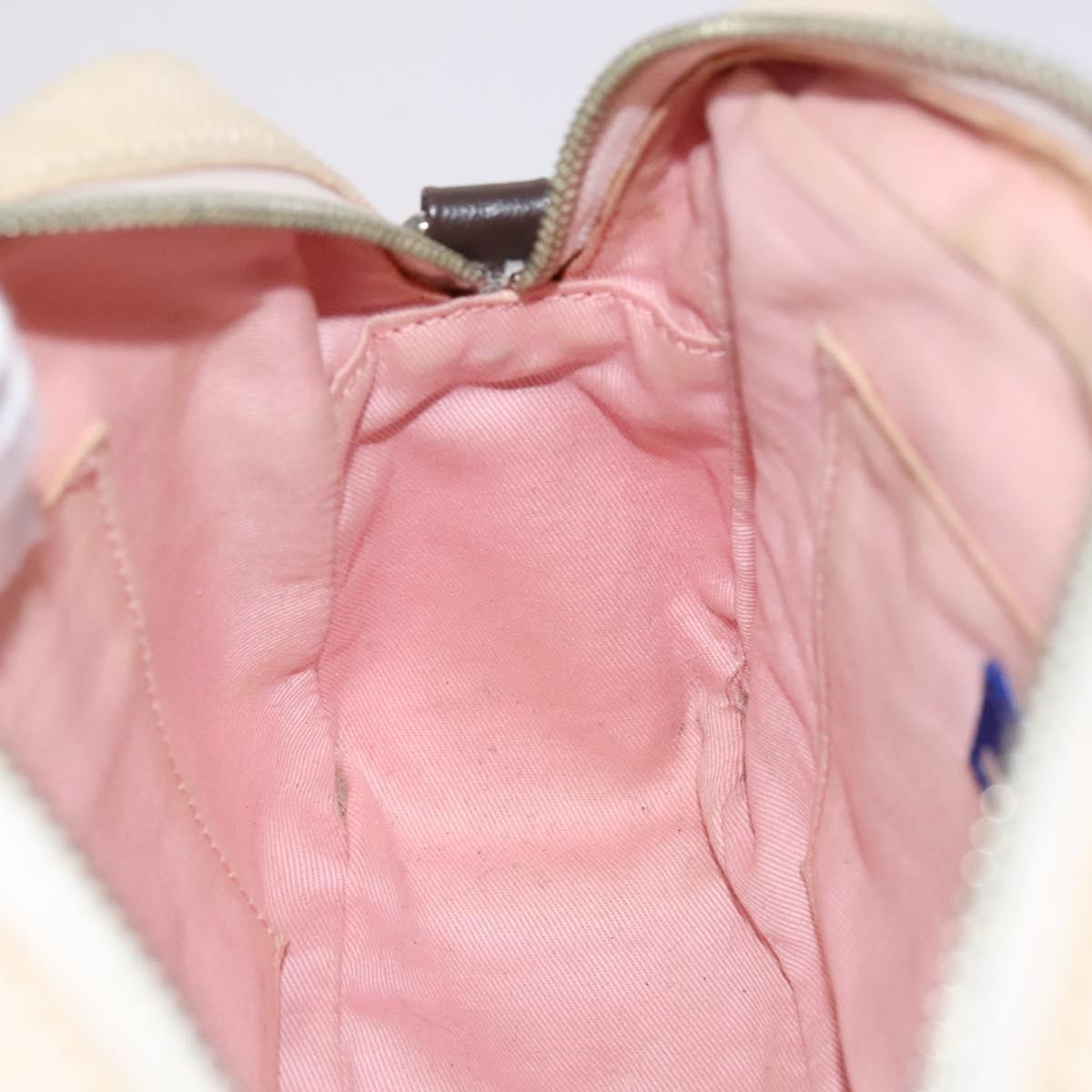 Burberry Nova Check Blue Label Canvas, PINK, CANVAS, Shoulder bag