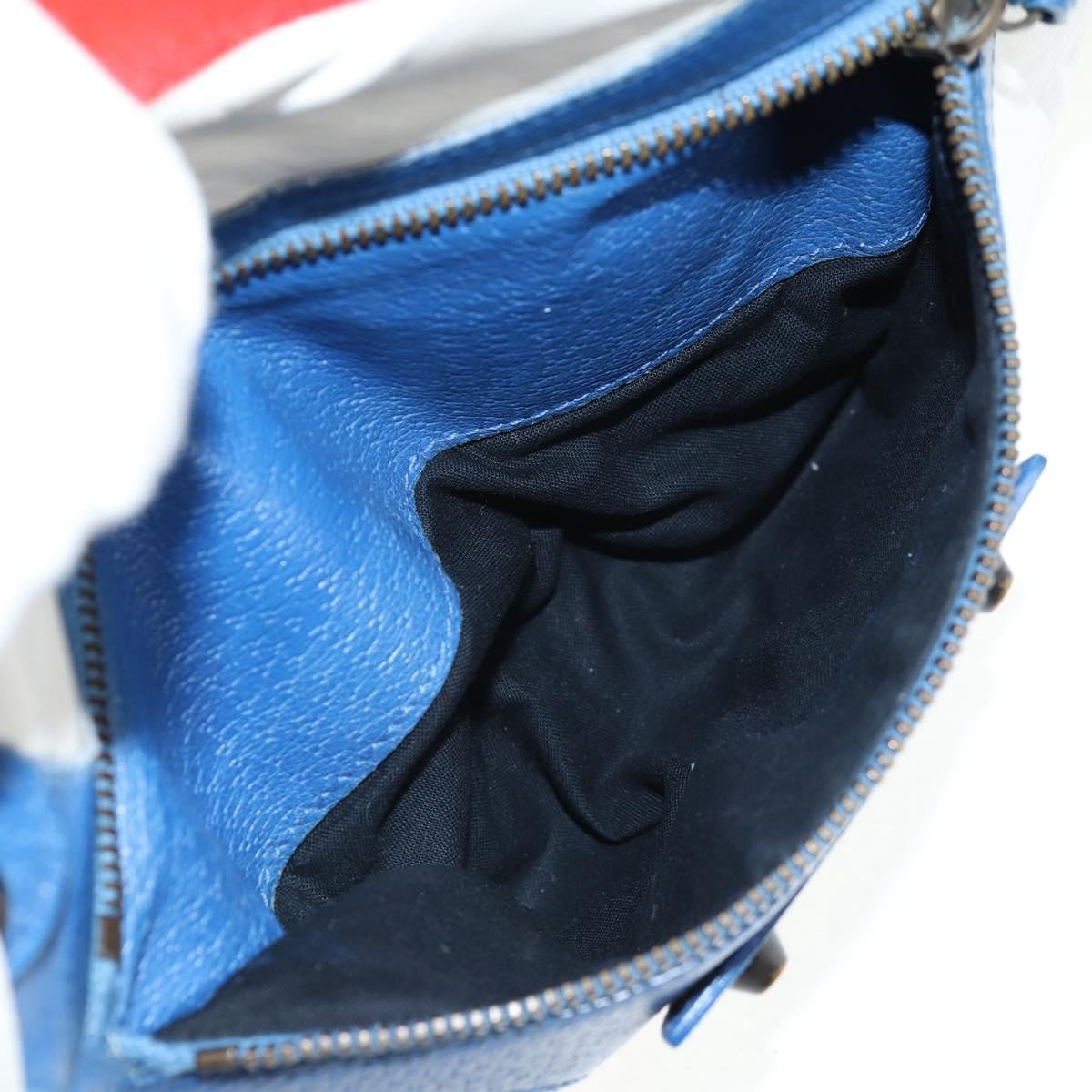 Balenciaga Work Classic Studs Bag Leather, WHITE, LEATHER, Handbag