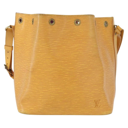 Louis Vuitton Petit Noe Handbag Epi Leather, YELLOW, LEATHER, Shoulder bag