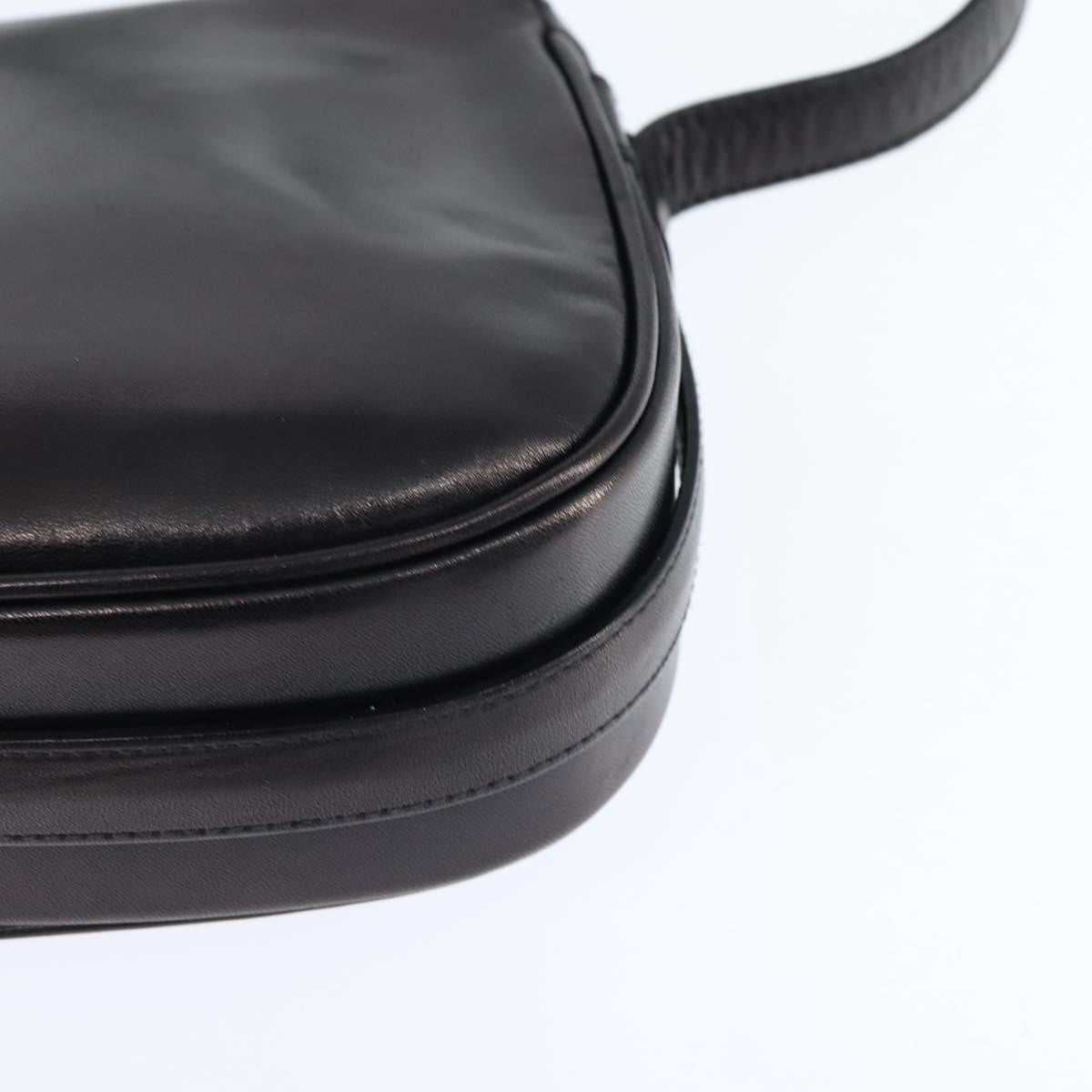 Celine Vintage Triomphe Shoulder Bag Leather, BROWN, LEATHER, Shoulder bag