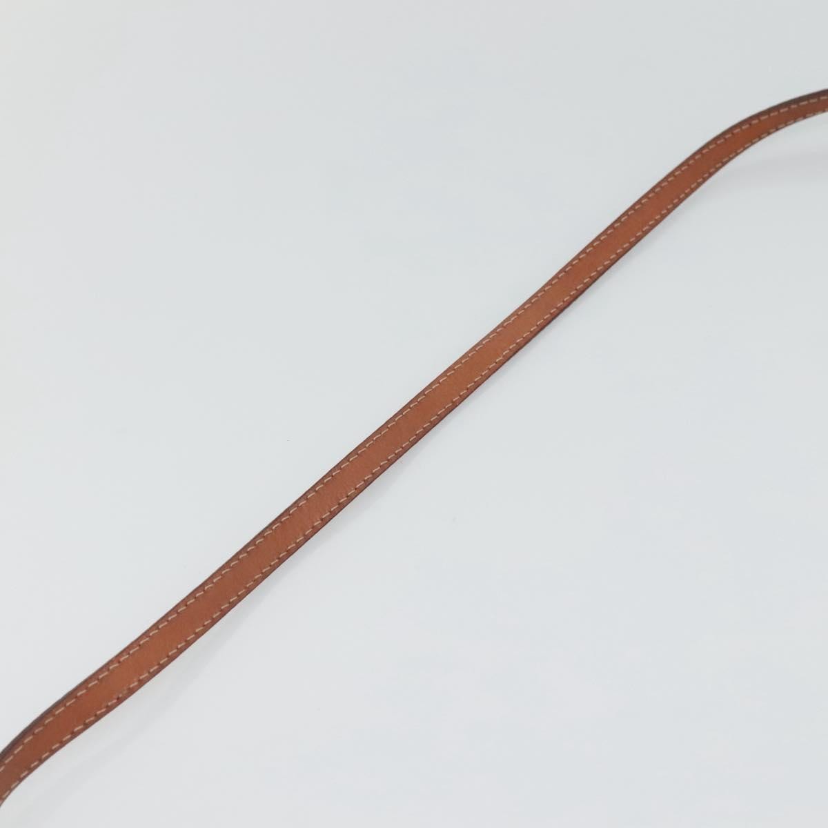 Celine Macadam Shoulder Bag PVC Leather, BROWN, CANVAS, Shoulder bag