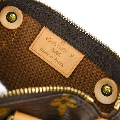 Louis Vuitton Speedy Mini HL Handbag Monogram Canvas, BROWN, CANVAS, Handbag