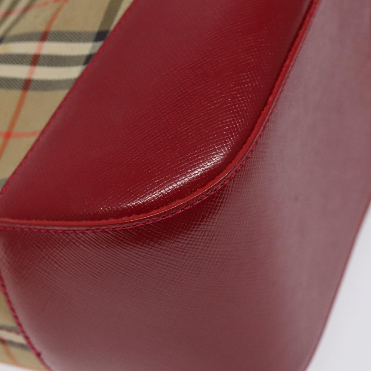 Burberry Nova Check Handbag Nova Check Canvas and leather, BEIGE, CANVAS, Handbag