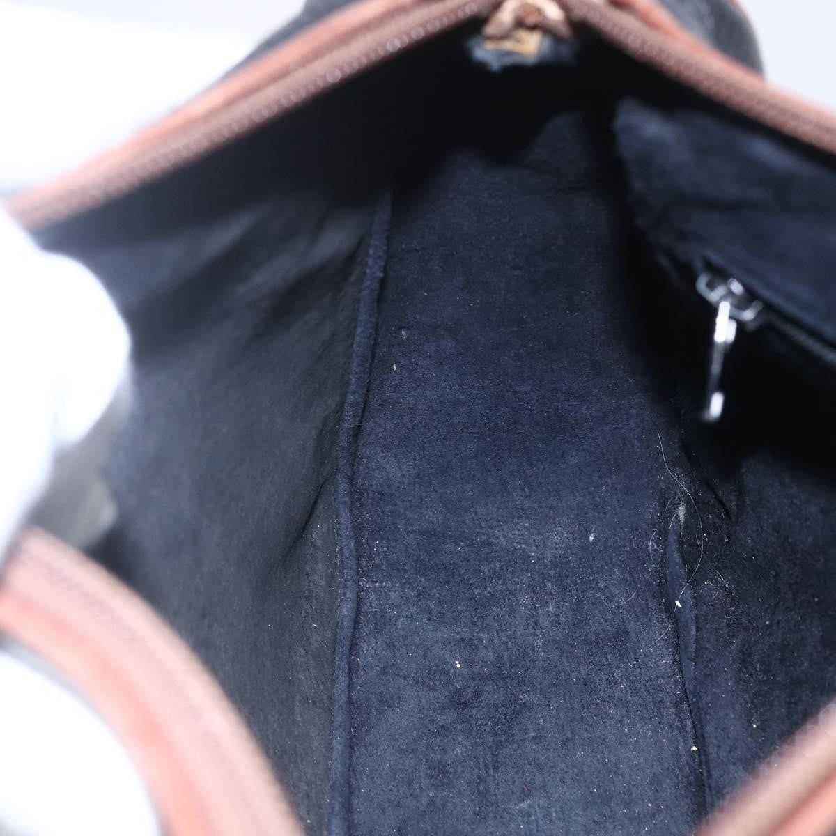 Gucci Vintage Shoulder Bag Leather, BLACK, LEATHER, Shoulder bag