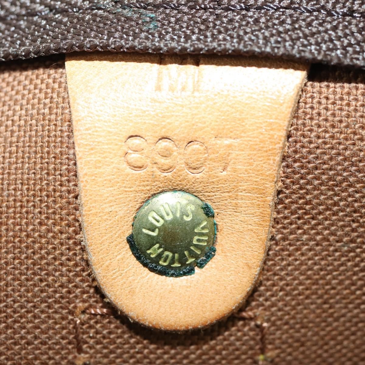 Louis Vuitton Keepall Bag Monogram Canvas, BROWN, CANVAS, Travel bag