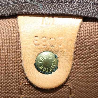 Louis Vuitton Keepall Bag Monogram Canvas, BROWN, CANVAS, Travel bag