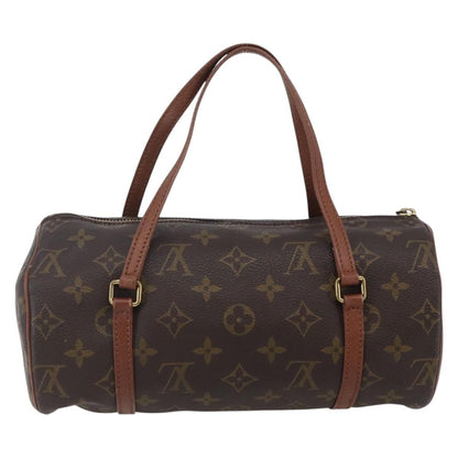 Louis Vuitton Papillon Handbag Monogram Canvas, BROWN, CANVAS, Handbag