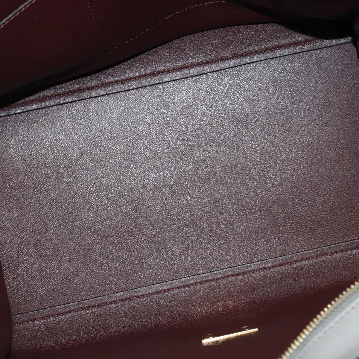 Celine Trapeze Bag Suede, GRAY, SUEDE, Handbag