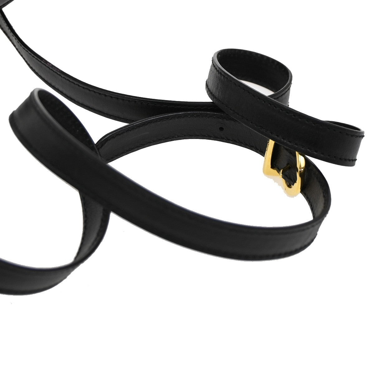 Salvatore Ferragamo Vintage Vara Bow Top Handle Bag Leather, BLACK, LEATHER, Shoulder bag