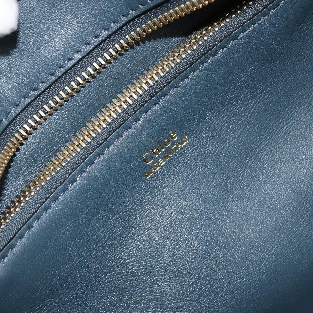 Chloe Keri Tote Leather, BROWN, LEATHER, Tote bag