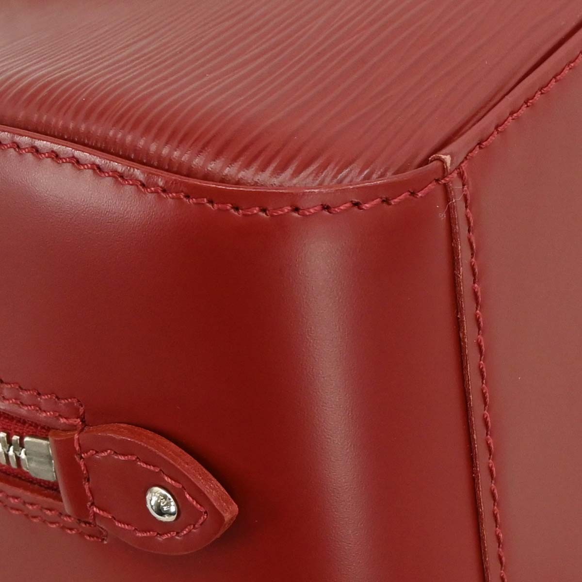 Louis Vuitton Jasmin Bag Epi Leather, RED, LEATHER, Handbag