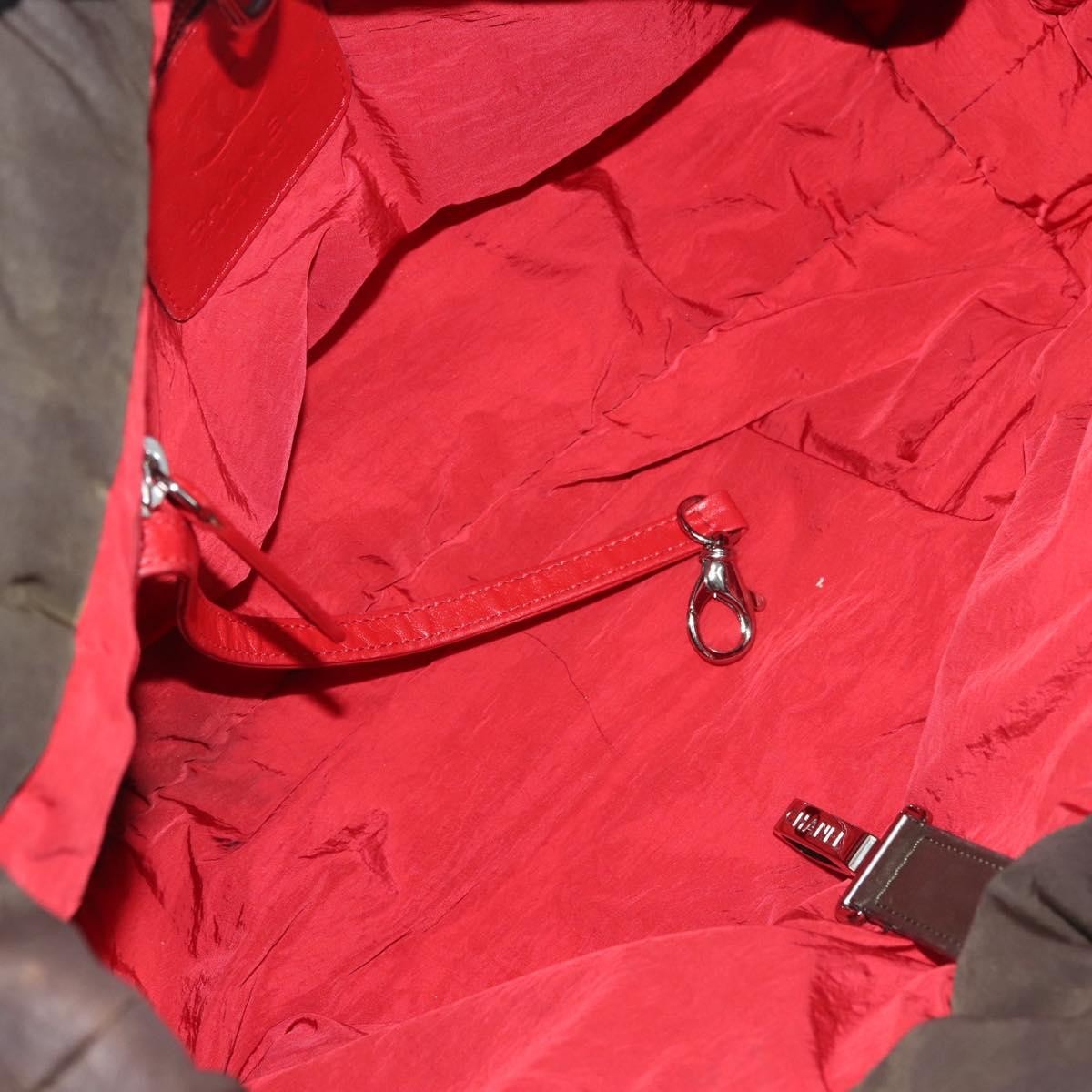 Chanel Coco Cocoon Zipped Tote Quilted Nylon, BROWN, NYLON, Tote bag