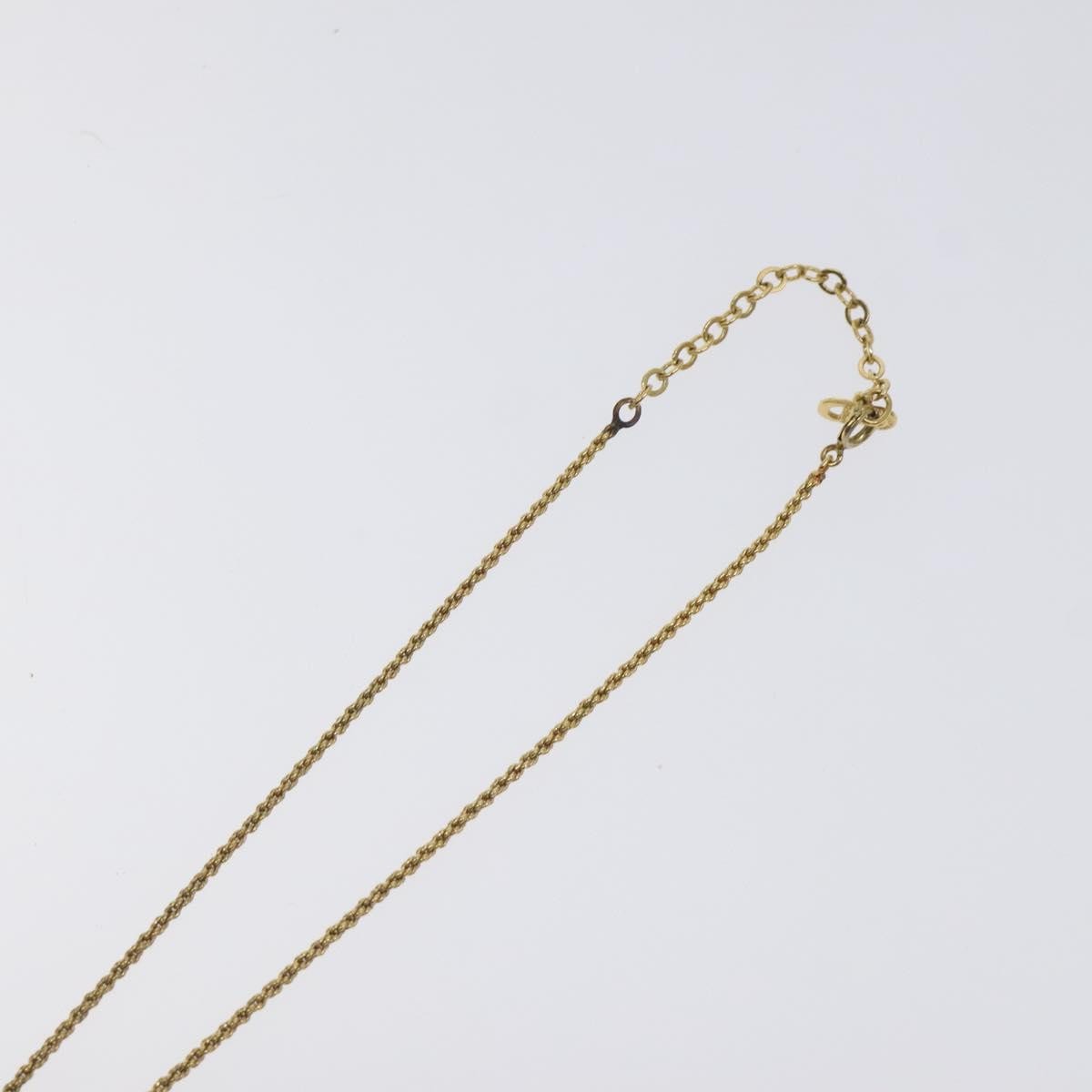 Christian Dior CD Pendant Necklace Gold-plated, GOLD, GOLD_PLATED, Necklace