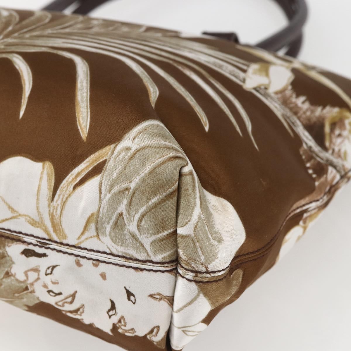 Salvatore Ferragamo Vintage Tote bag Canvas, BROWN, CANVAS, Tote bag