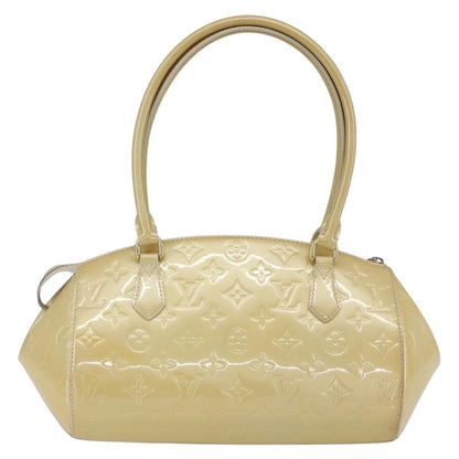Louis Vuitton Sherwood Handbag Monogram Vernis, BEIGE, PATENT_LEATHER, Handbag