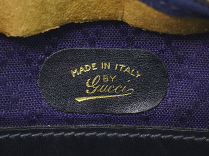 Gucci Micro GG supreme handbag Canvas, NAVY, CANVAS, Handbag