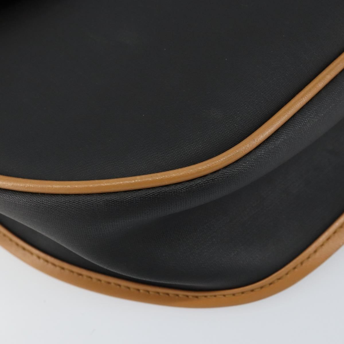 Christian Dior Vintage Shoulder Bag Canvas, BLACK, CANVAS, Shoulder bag