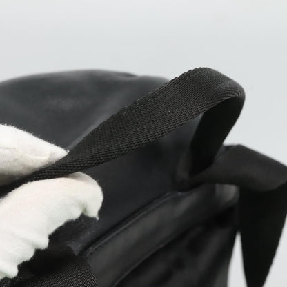 Salvatore Ferragamo Vintage Gancini Backpack Nylon, BLACK, NYLON, Backpack