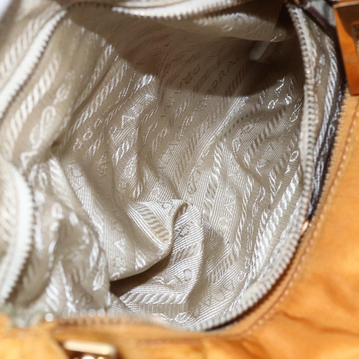 Prada Vintage Shoulder Bag Tessuto, ORANGE, NYLON, Shoulder bag