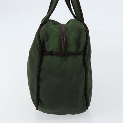 Prada Vintage Handbag Tessuto, GREEN, NYLON, Handbag