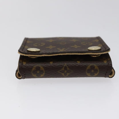 Louis Vuitton CASE JEWELRY BOX Canvas, BROWN, CANVAS, Wallets