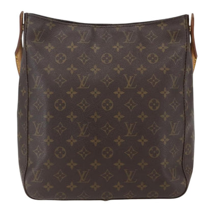 Louis Vuitton Looping Handbag Monogram Canvas, BROWN, CANVAS, Shoulder bag