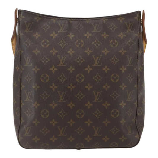 Louis Vuitton Looping Handbag Monogram Canvas, BROWN, CANVAS, Shoulder bag