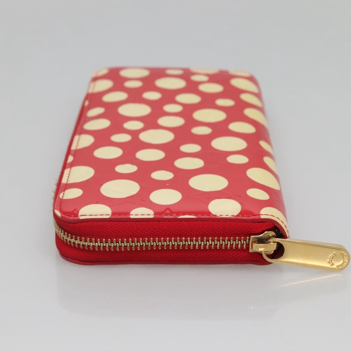 Louis Vuitton Yayoi Kusama Wallet Monogram Patent, RED, PATENT_LEATHER, Wallets