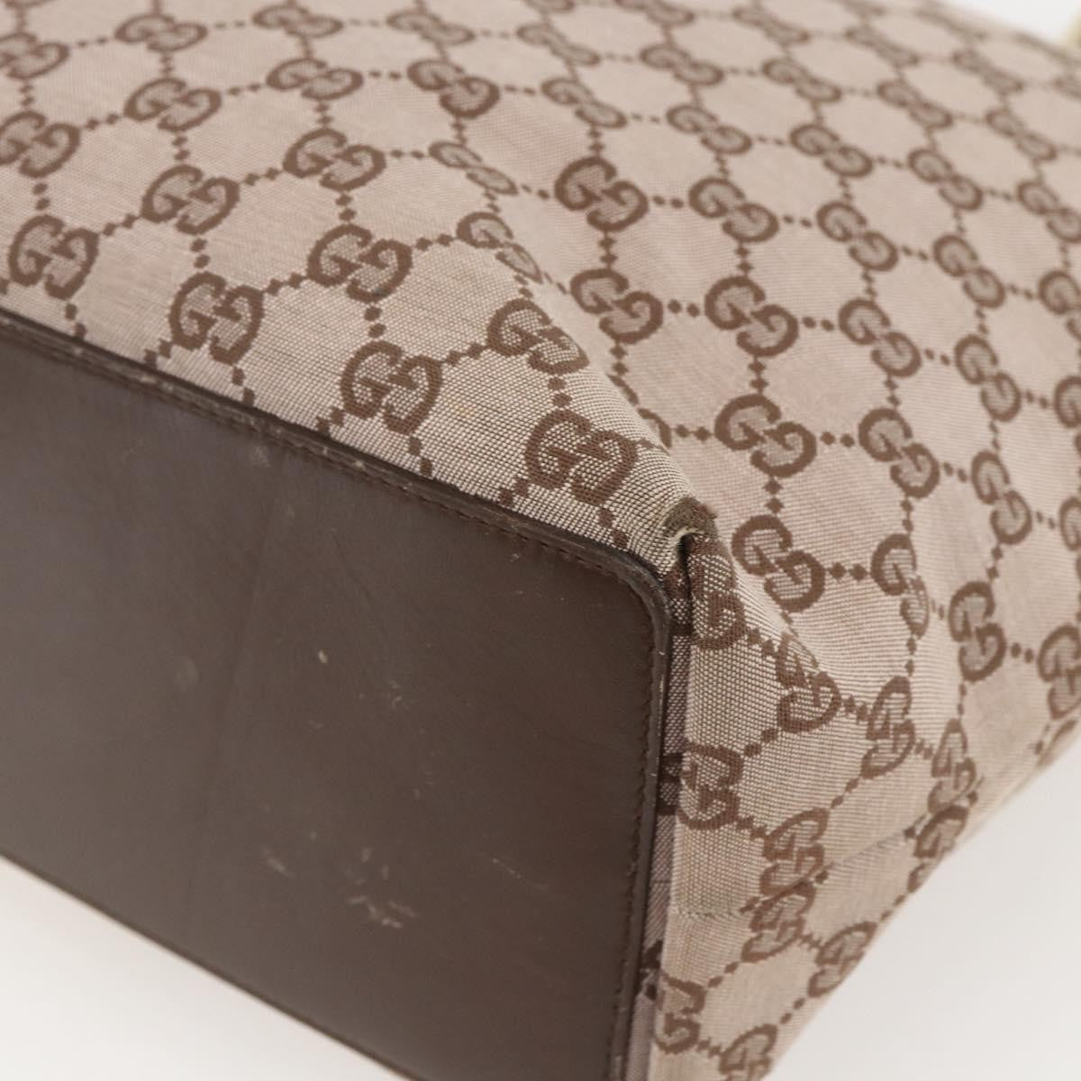 Gucci Vintage tote Canvas, BEIGE, CANVAS, Tote bag