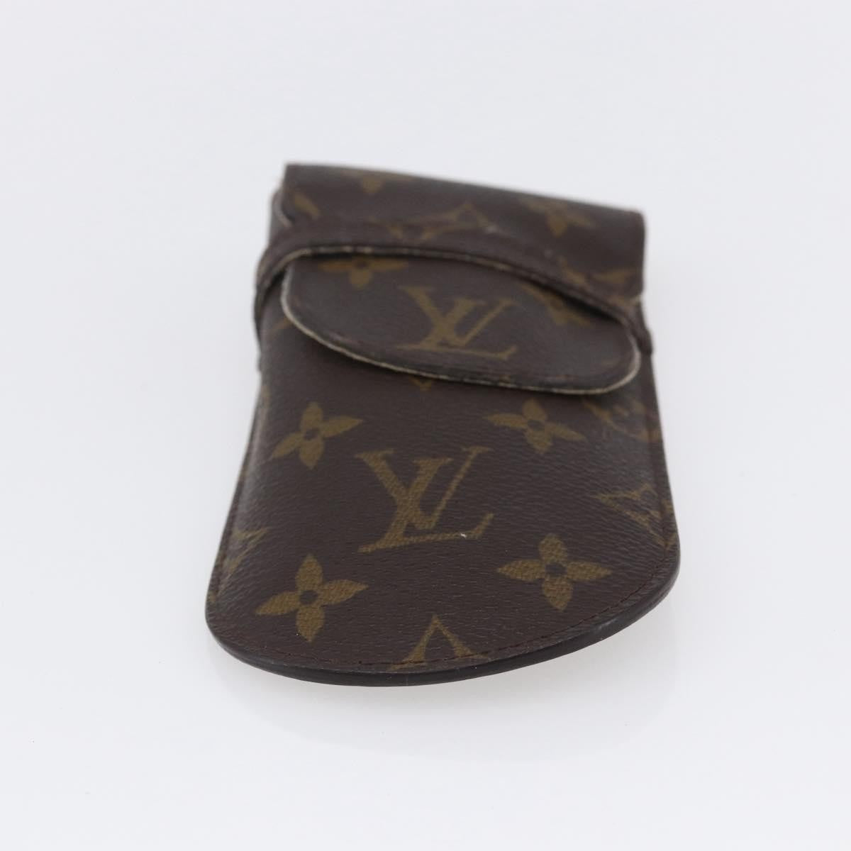 Louis Vuitton Etui à lunette Canvas, BROWN, CANVAS, Toiletry Case