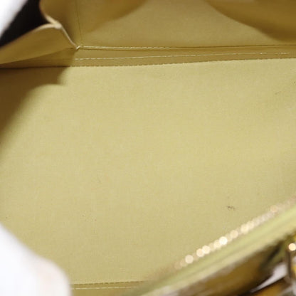 Louis Vuitton Alma Handbag Patent Leather, GREEN, PATENT_LEATHER, Handbag