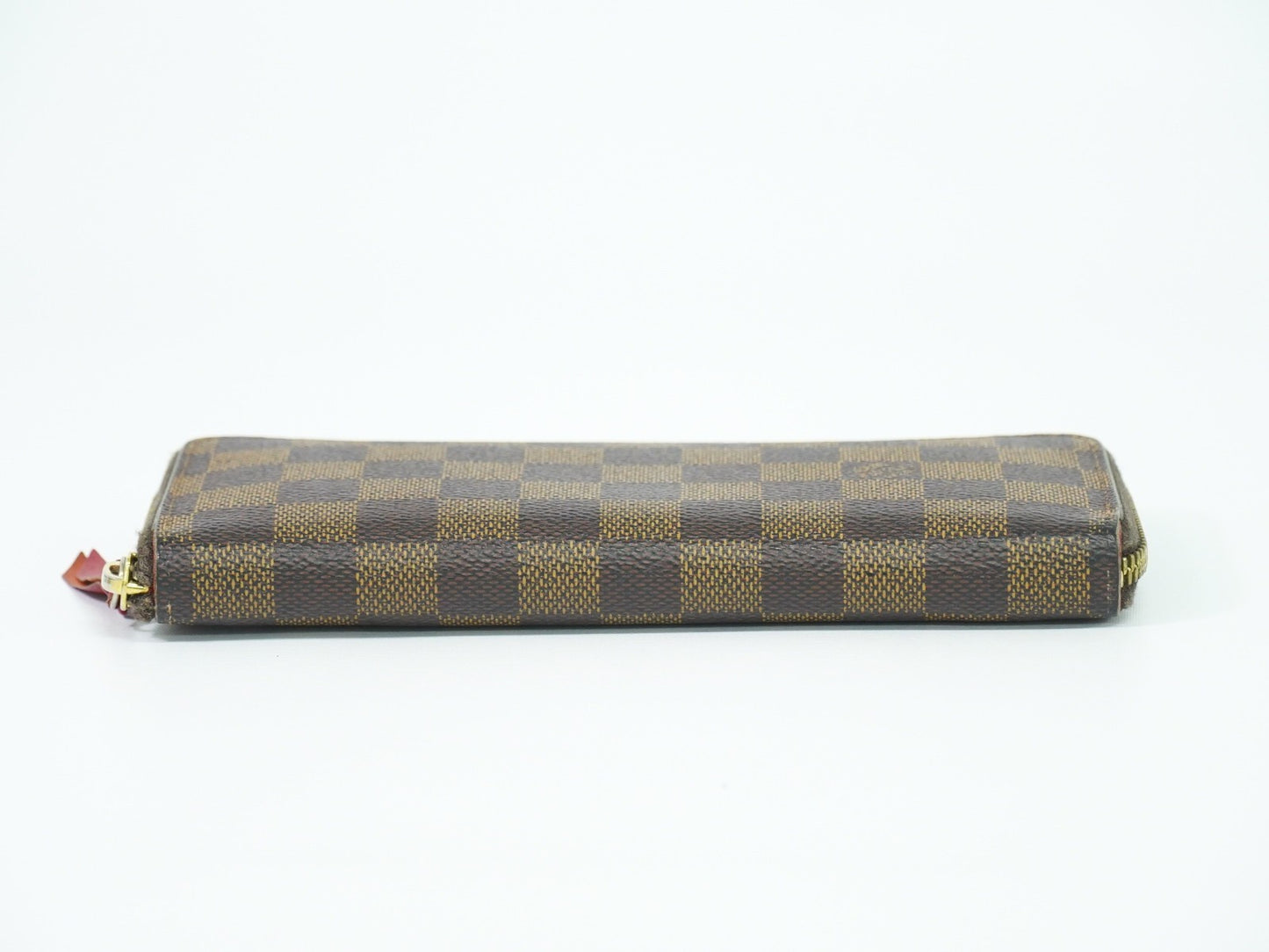 Louis Vuitton Clemence Wallet Damier, BROWN, CANVAS, Wallets