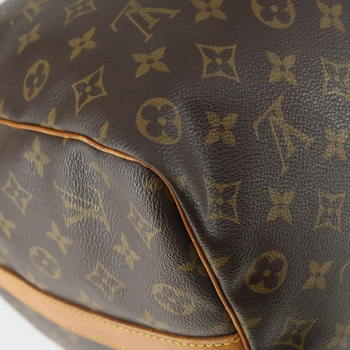 Louis Vuitton Keepall Bandouliere Bag Monogram Canvas, BROWN, CANVAS, Travel bag