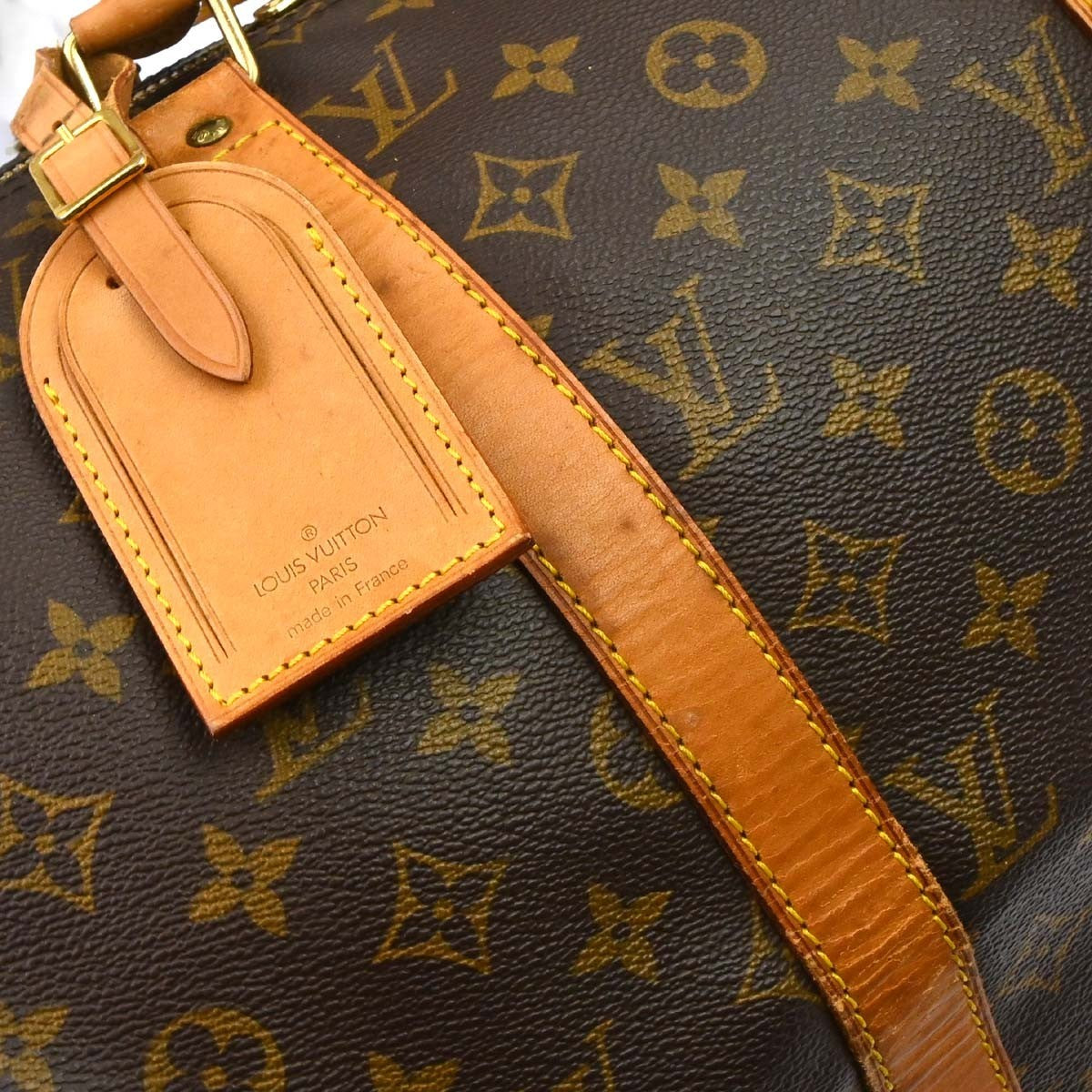 Louis Vuitton Keepall Bag Monogram Canvas, Brown, Canvas, Travel Bag