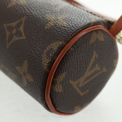 Louis Vuitton Papillon Pochette Monogram Canvas, BROWN, CANVAS, Clutche & pouche