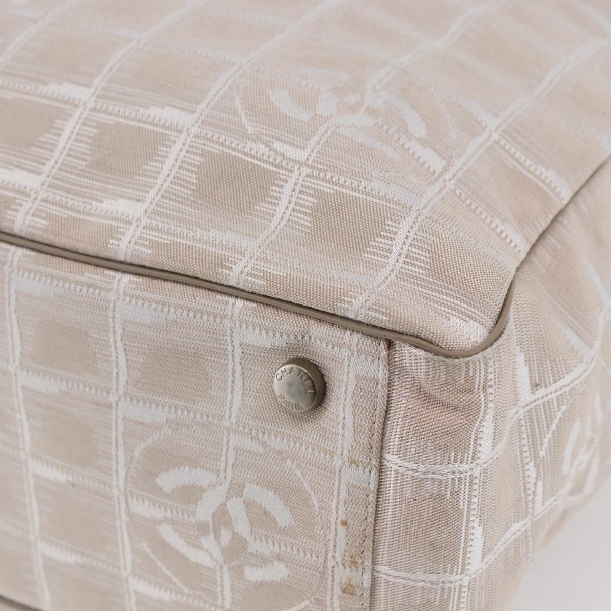 Chanel Travel Line Tote Nylon, PINK, CANVAS, Tote bag