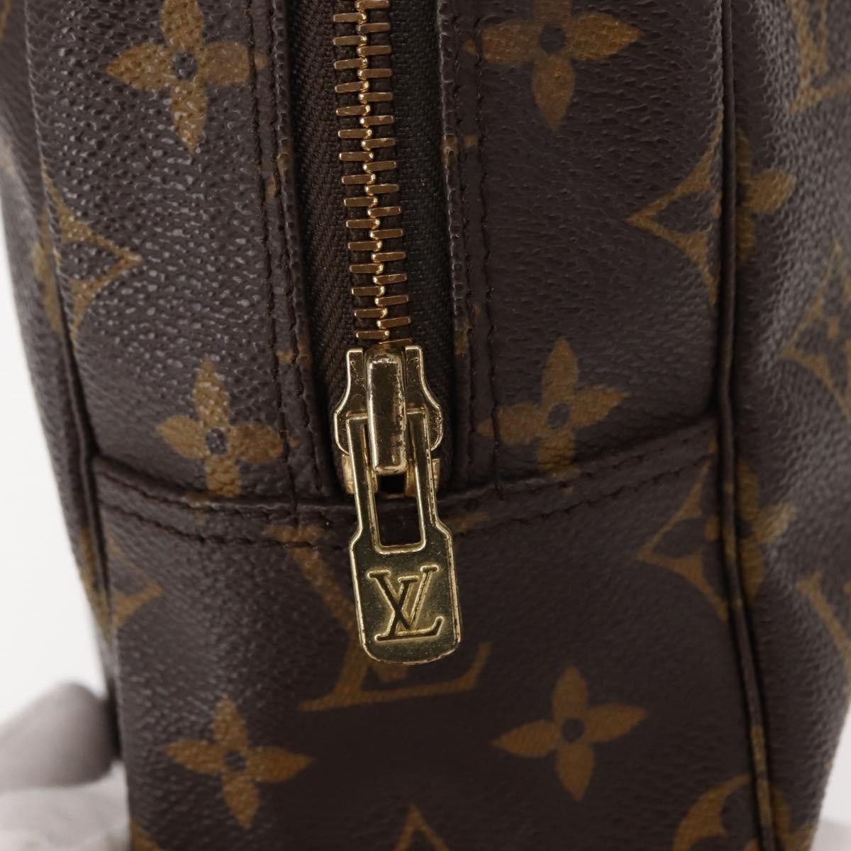 Louis Vuitton Trousse Toilette Monogram Canvas, BROWN, CANVAS, Clutche & pouche