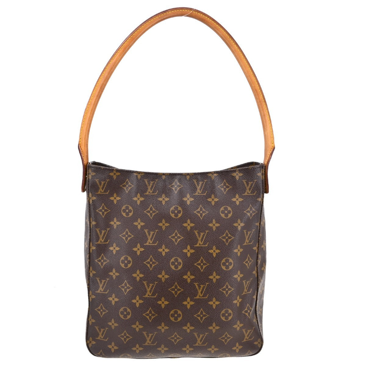 Louis Vuitton Monogram Looping Handbag Monogram Canvas, Brown, Canvas, Shoulder Bag