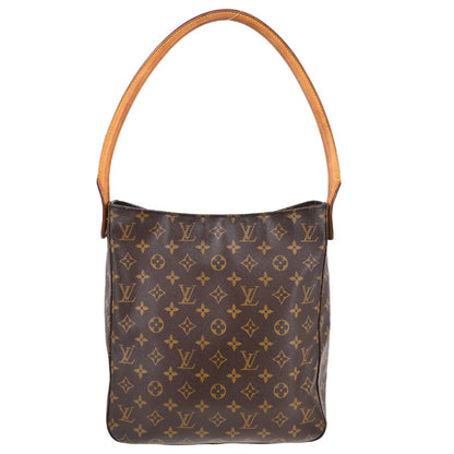 Louis Vuitton Monogram Looping Handbag Monogram Canvas, Brown, Canvas, Shoulder Bag