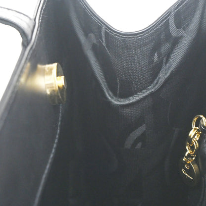 Salvatore Ferragamo Vala tote Leather, BLACK, LEATHER, Tote bag