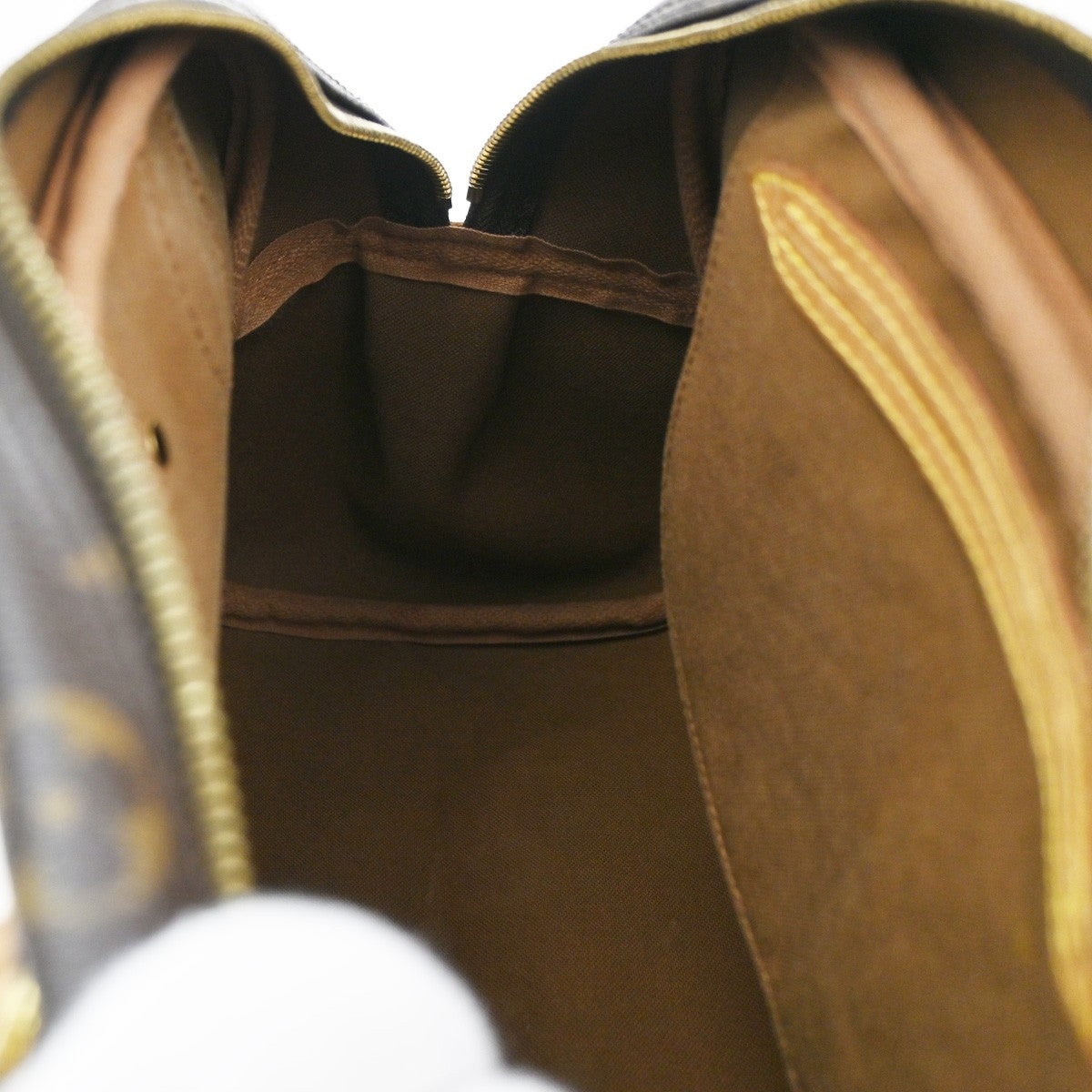 Louis Vuitton Montorgueil Handbag Monogram Canvas, BROWN, CANVAS, Shoulder bag