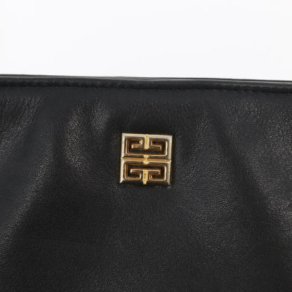 Givenchy Vintage 4G shoulder bag Leather, BLACK, LEATHER, Shoulder bag