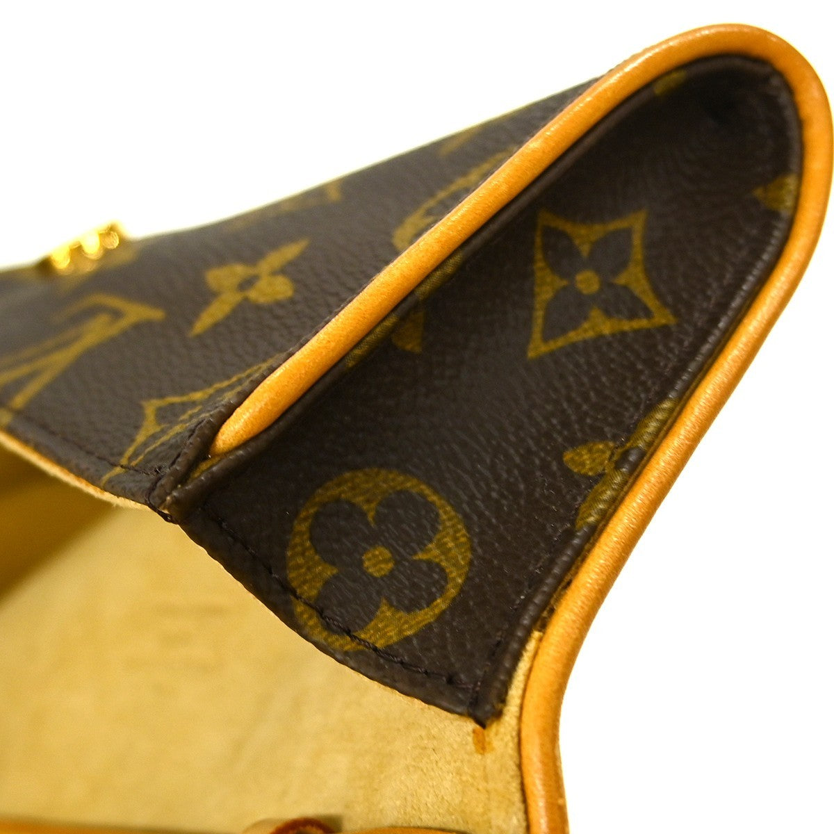 Louis Vuitton Twin Handbag Monogram Canvas, Brown, Canvas, Clutch