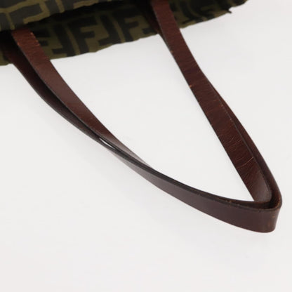 Fendi Zucca Tote bag FF motif, BROWN, CANVAS, Tote bag