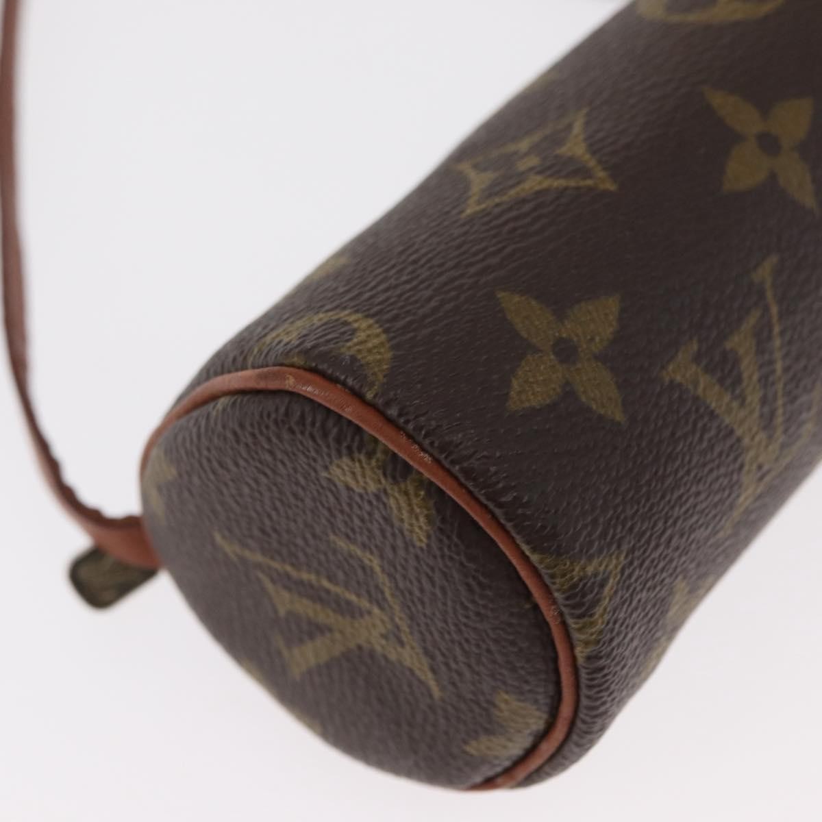 Louis Vuitton Papillon Pochette Monogram Canvas, BROWN, CANVAS, Clutche & pouche