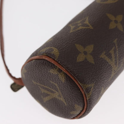 Louis Vuitton Papillon Pochette Monogram Canvas, BROWN, CANVAS, Clutche & pouche