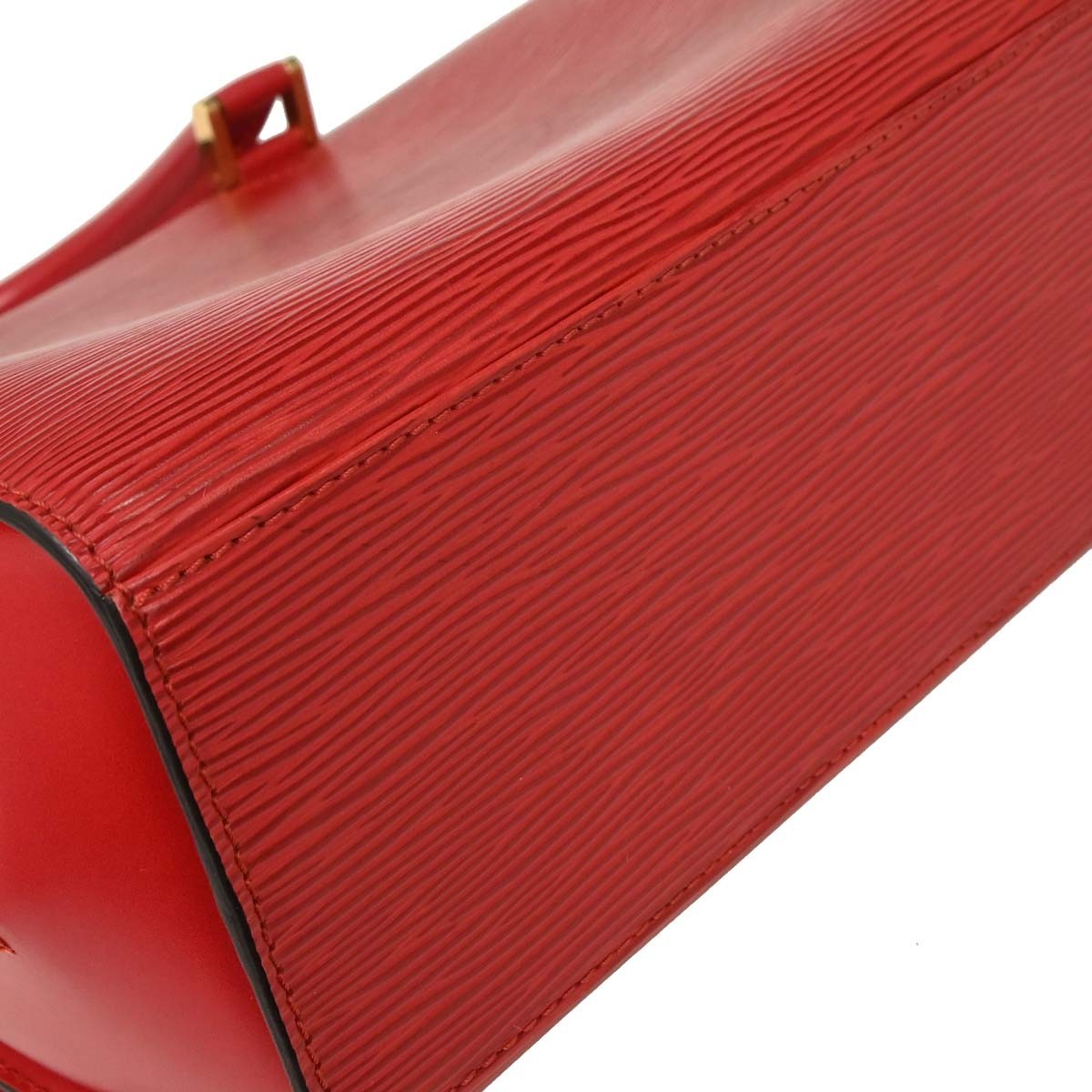 Louis Vuitton Pont Neuf Handbag Epi Leather, RED, LEATHER, Handbag