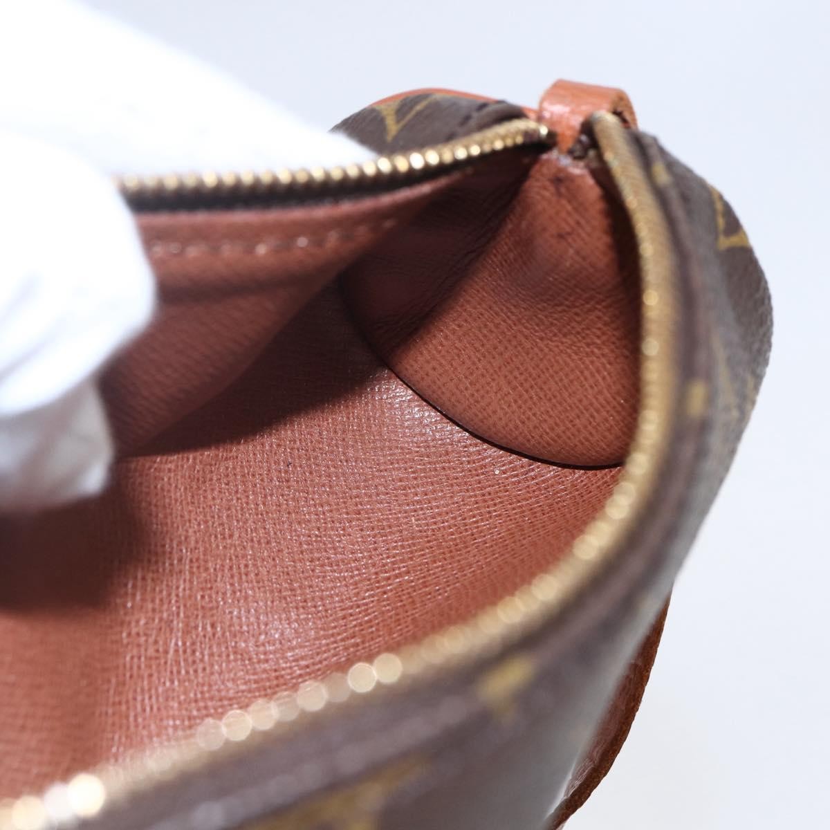 Louis Vuitton Papillon Pochette Monogram Canvas, BROWN, CANVAS, Clutche & pouche